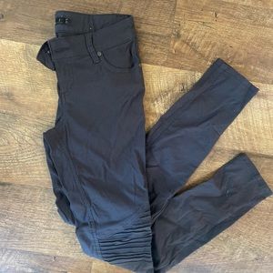 Prana Moto Pants size 2 grey